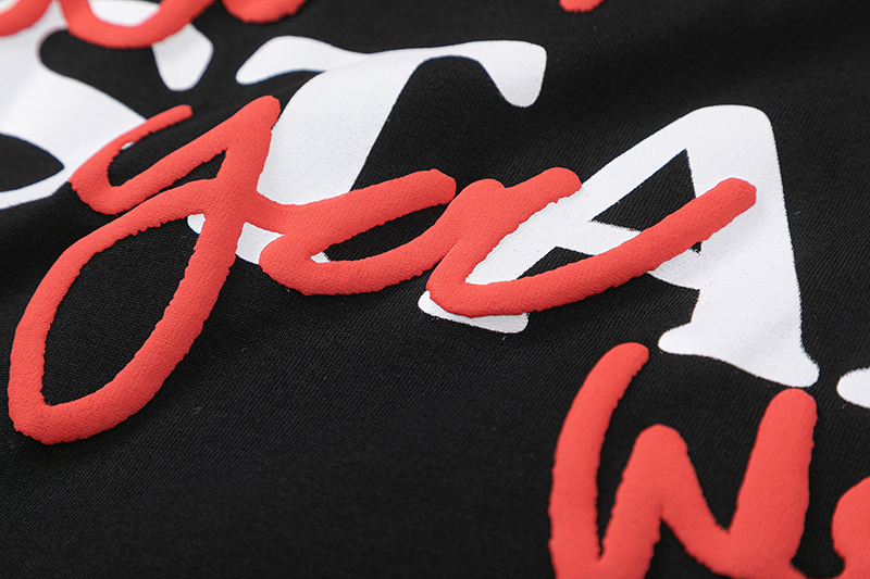 Travis Scott Cactus Jack Astroworld Staff head printing short sleeves