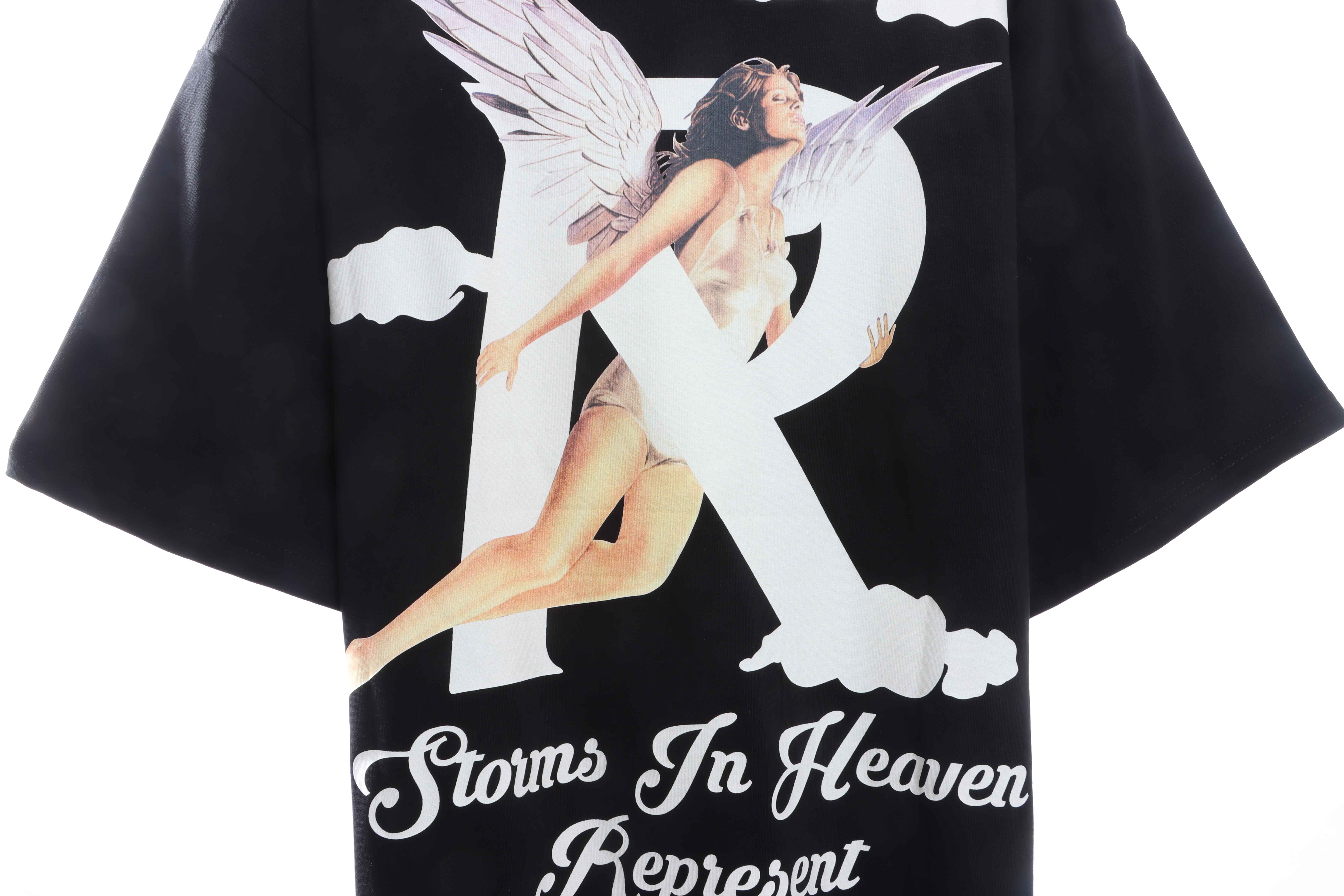 Represent Angel print short sleeves