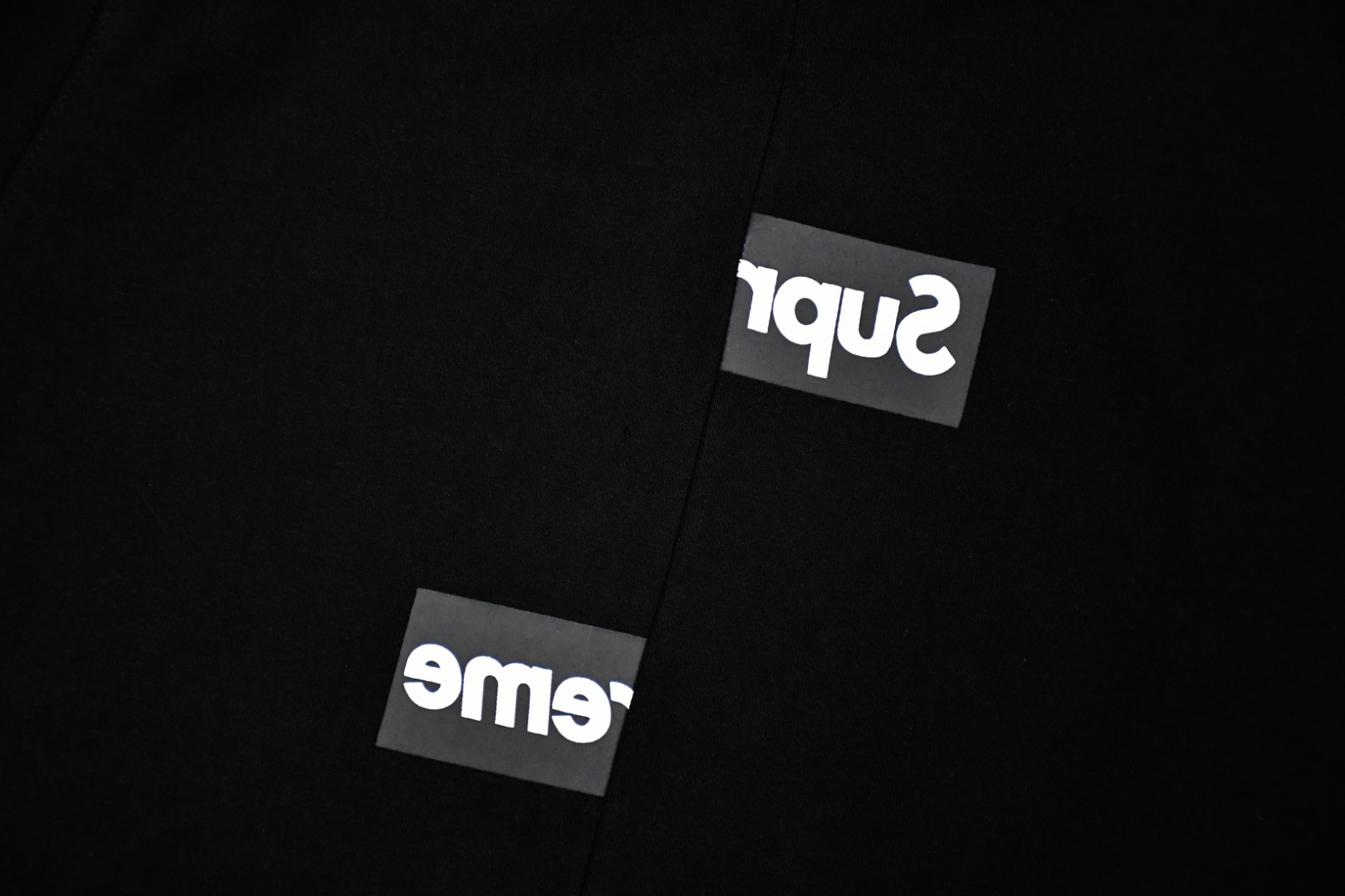 Suprem3 CDG Split Box Logo Sweatshirt