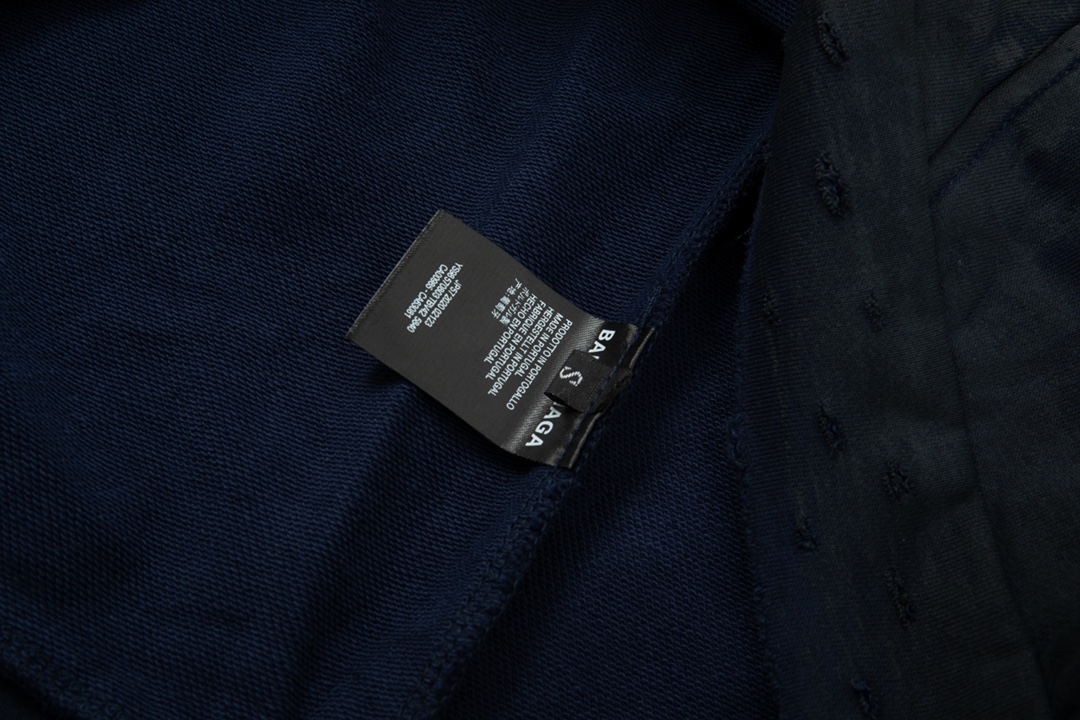 Balancig*  Zip Up Hoodie 'Dark Navy'