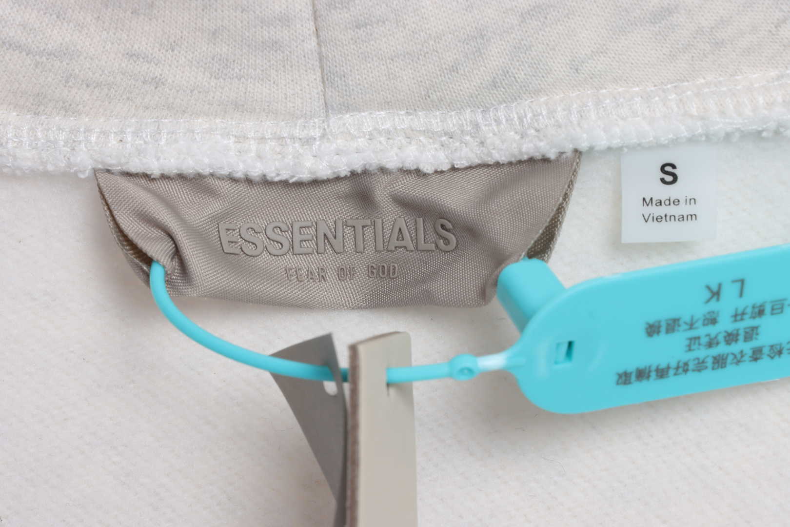 Ess3nt1als F0G  1977 flocking fleece hoodie