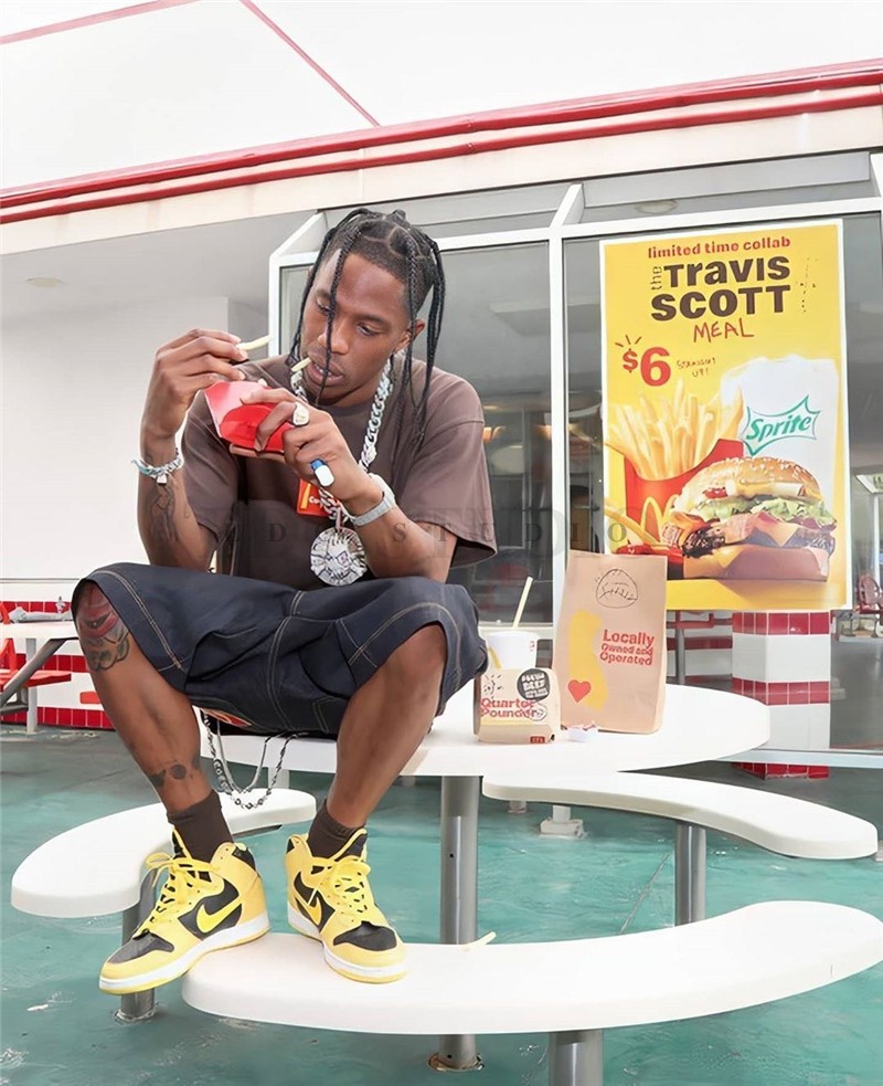 Travis Scott  Catus Jack x McDonald's Tee