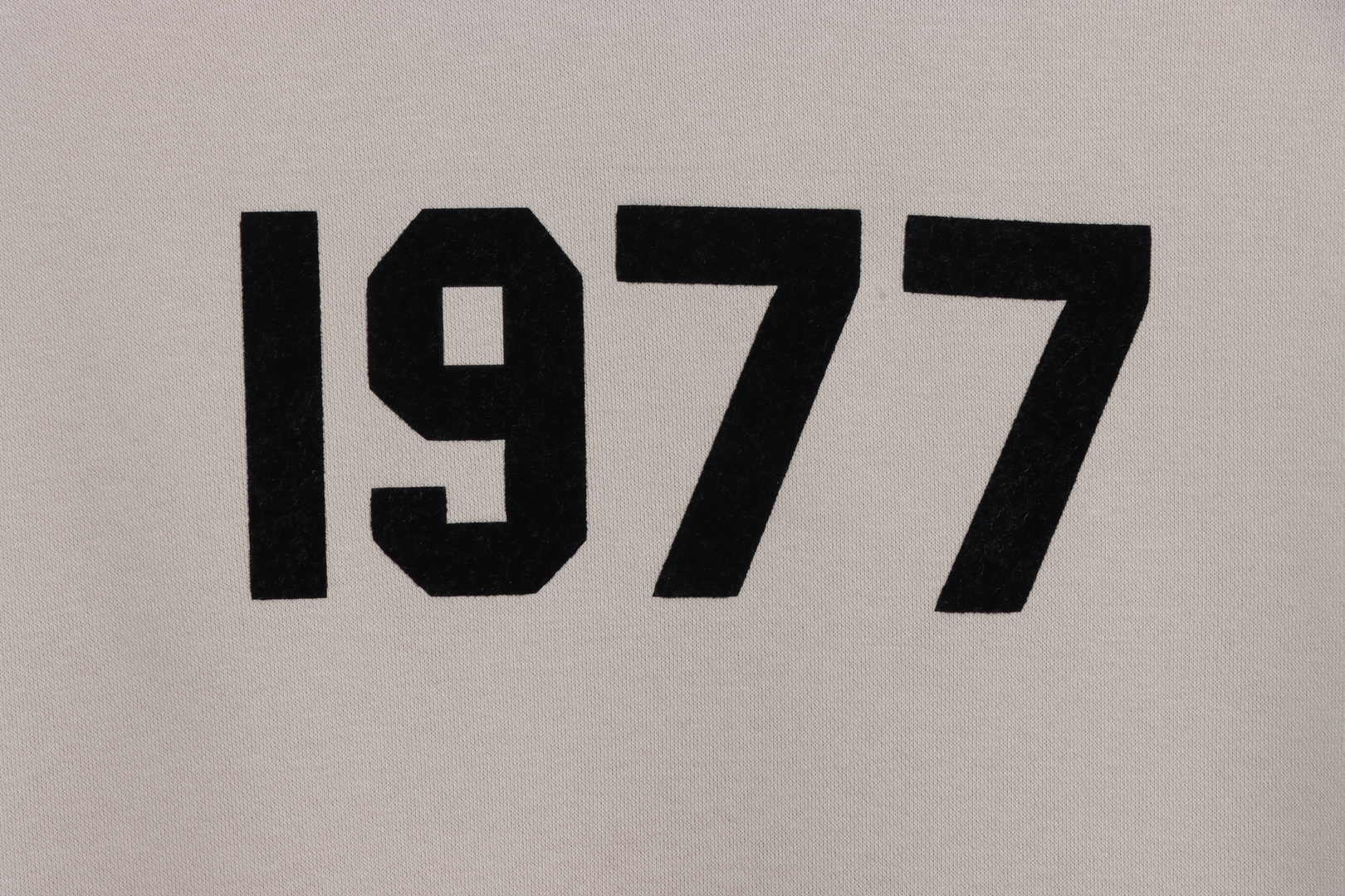 Ess3nt1als F0G  1977 flocking fleece hoodie