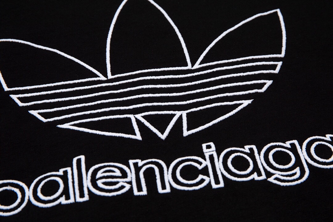 Adidas New clover embroidery logo short sleeves