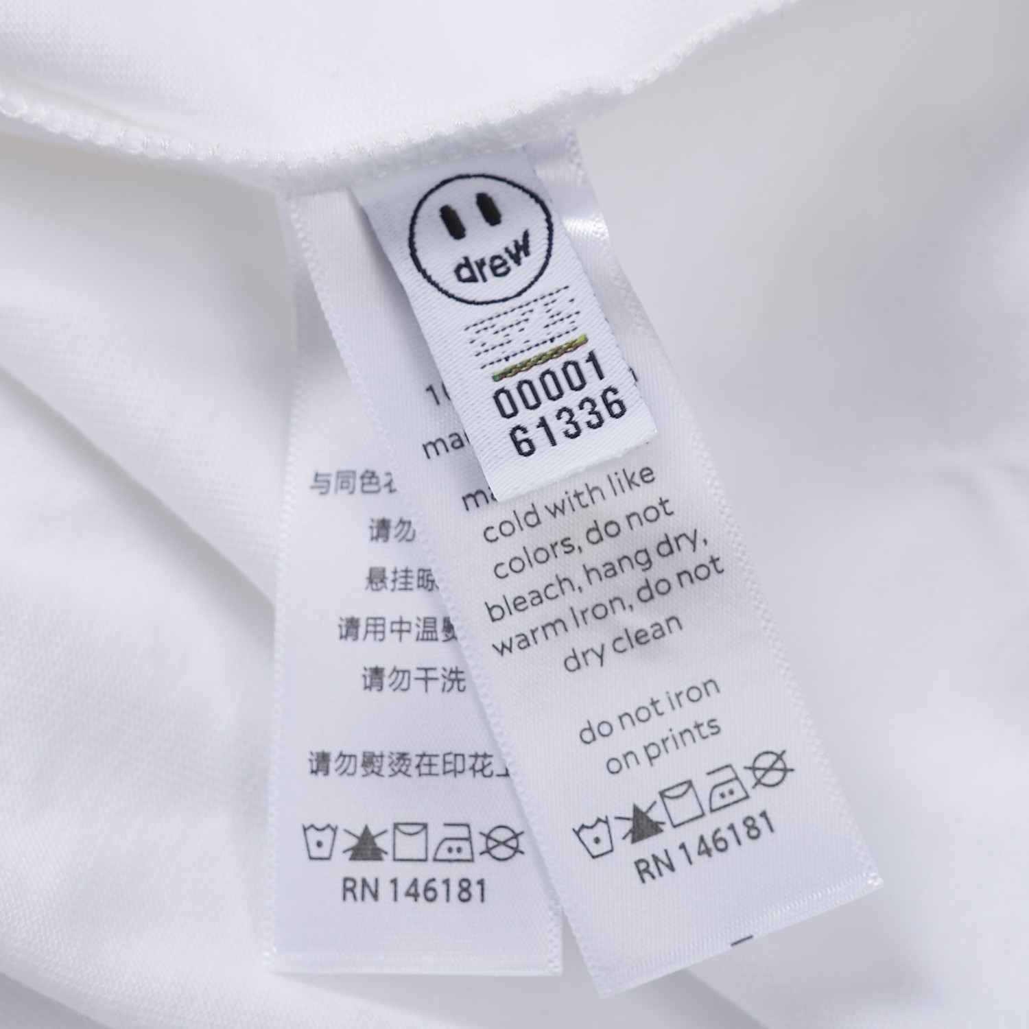 Drew smiley face short-sleeved tee classic