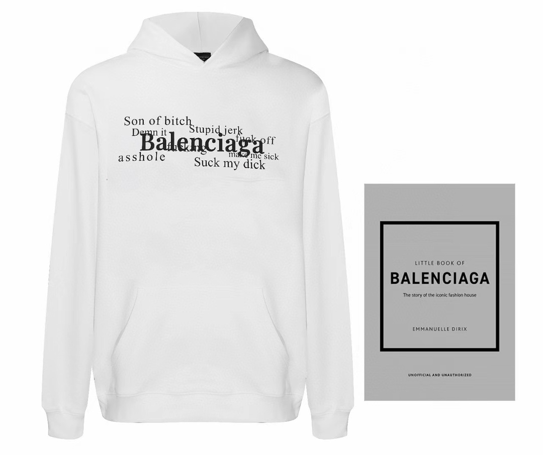 Balenciag* 23 Fall/Winter New Men's Casual Hoodie