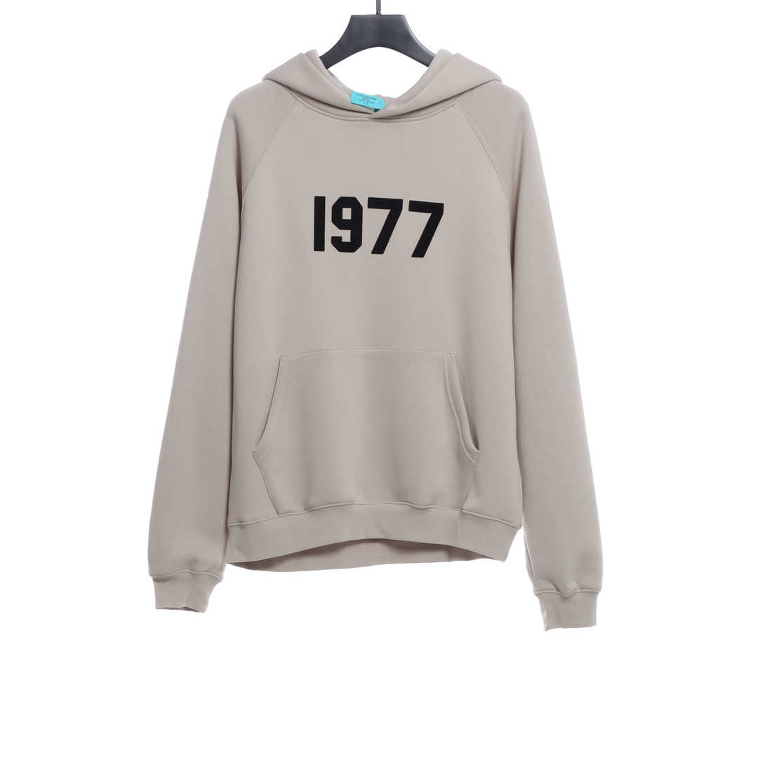 Ess3nt1als F0G  1977 flocking fleece hoodie