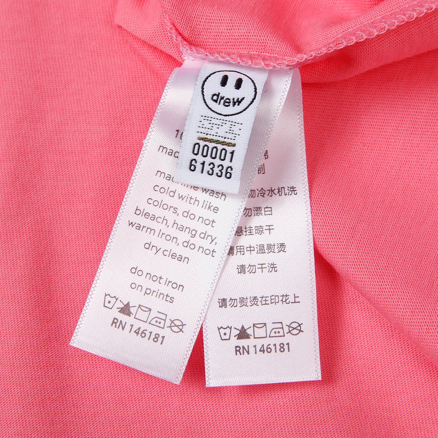 Drew smiley face short-sleeved tee classic