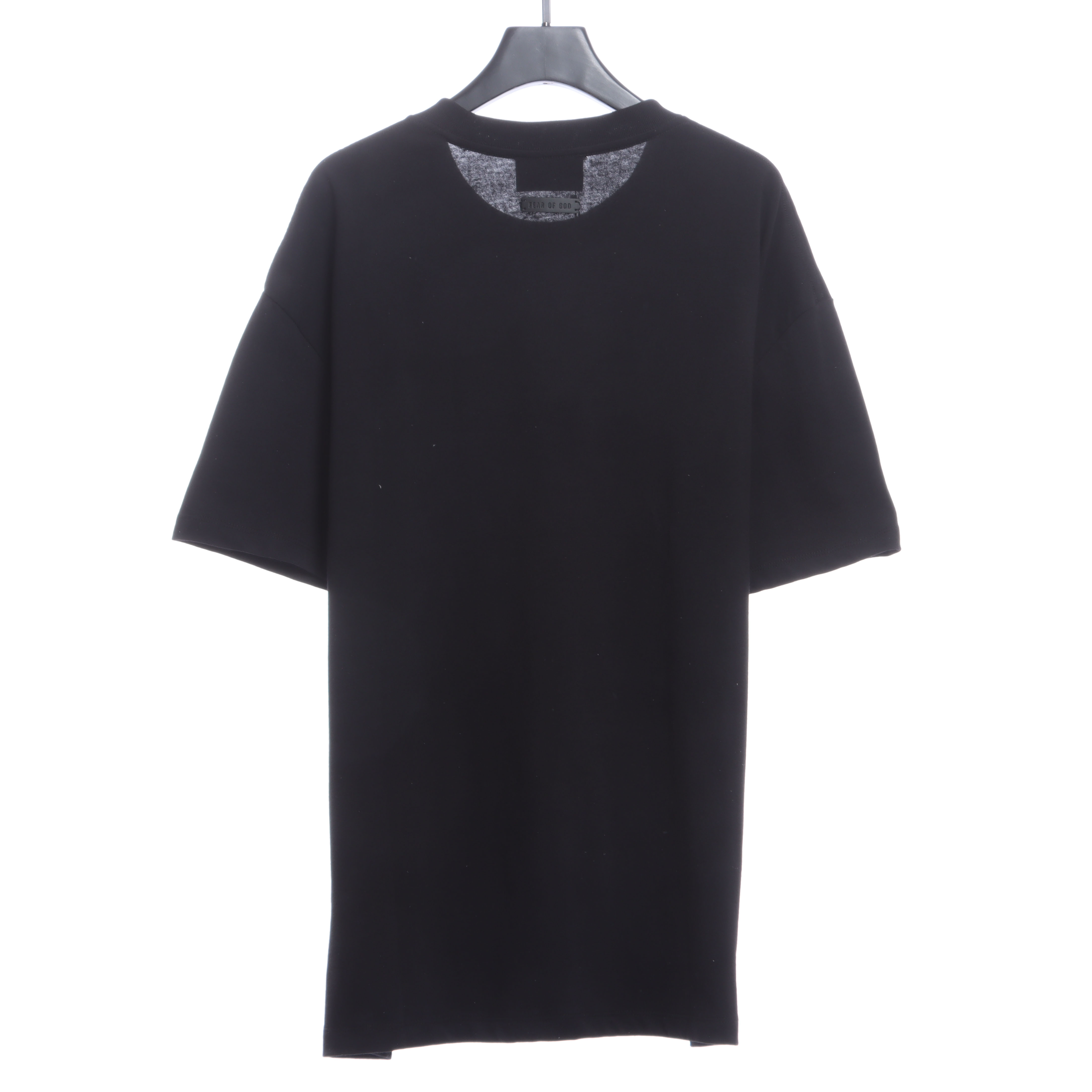 FEAR OF GOD season seven main line flocking big G letter short-sleeved T-shirt