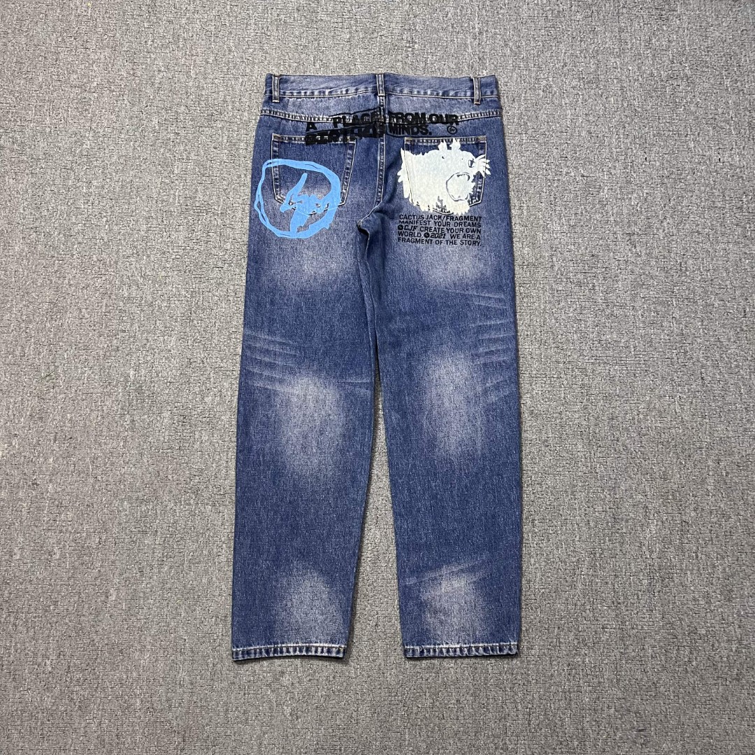 Travis Scott  CACTUS JACK × Fragment Design Pants