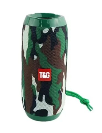 TG117 Outdoor Speaker Waterproof Portable Wireless Column Loudspeaker Box Support TF Card FM Radio Aux Input