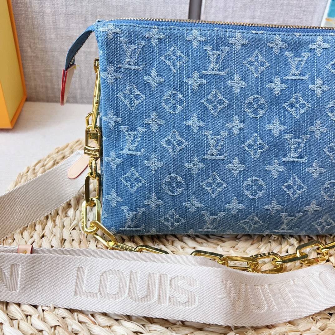 LV Coussin Denim bag Shoulder bag Cross Body bag