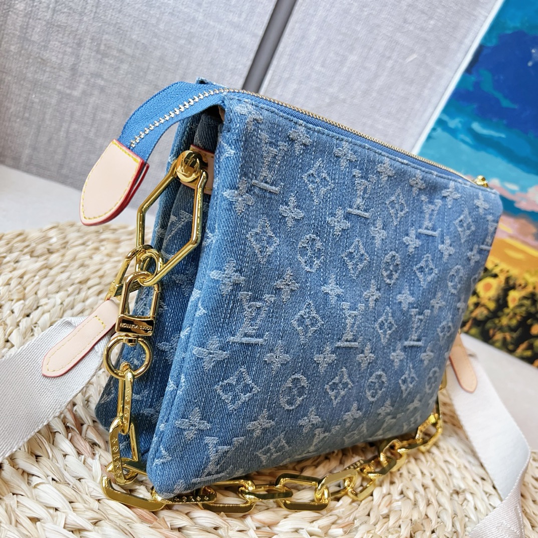 LV Coussin Denim bag Shoulder bag Cross Body bag