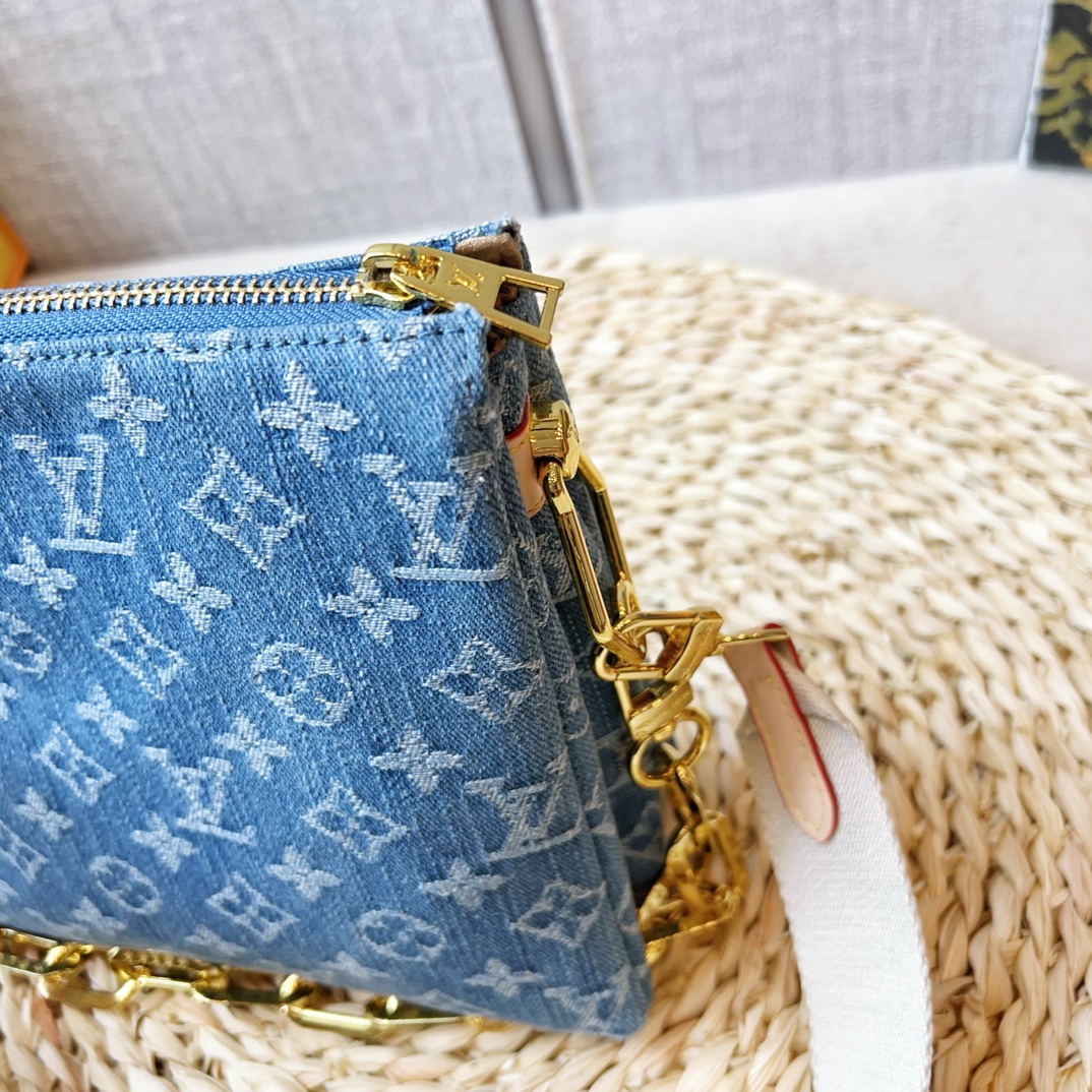 LV Coussin Denim bag Shoulder bag Cross Body bag
