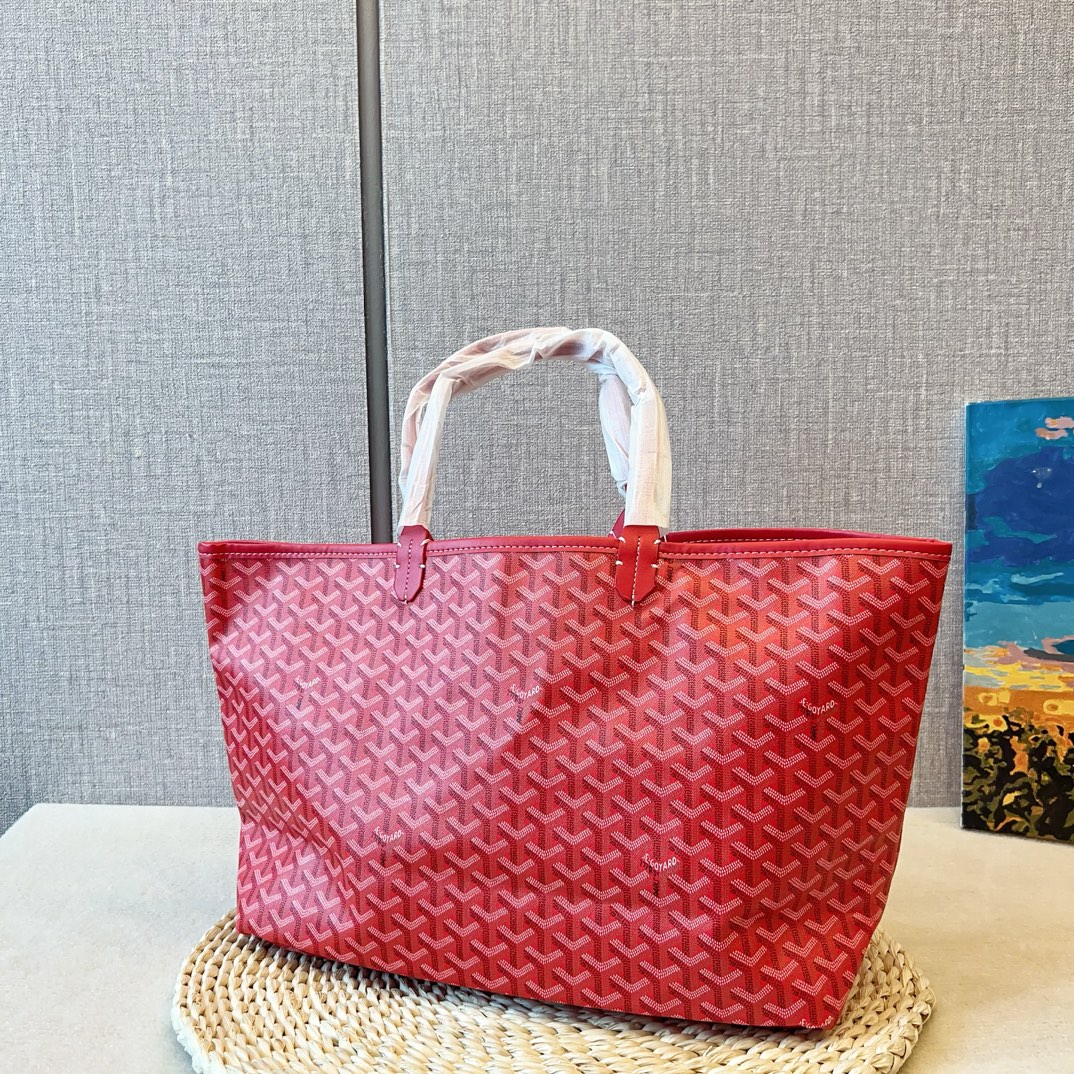 Goya tote bag Y letter leather shoulder bag handbag