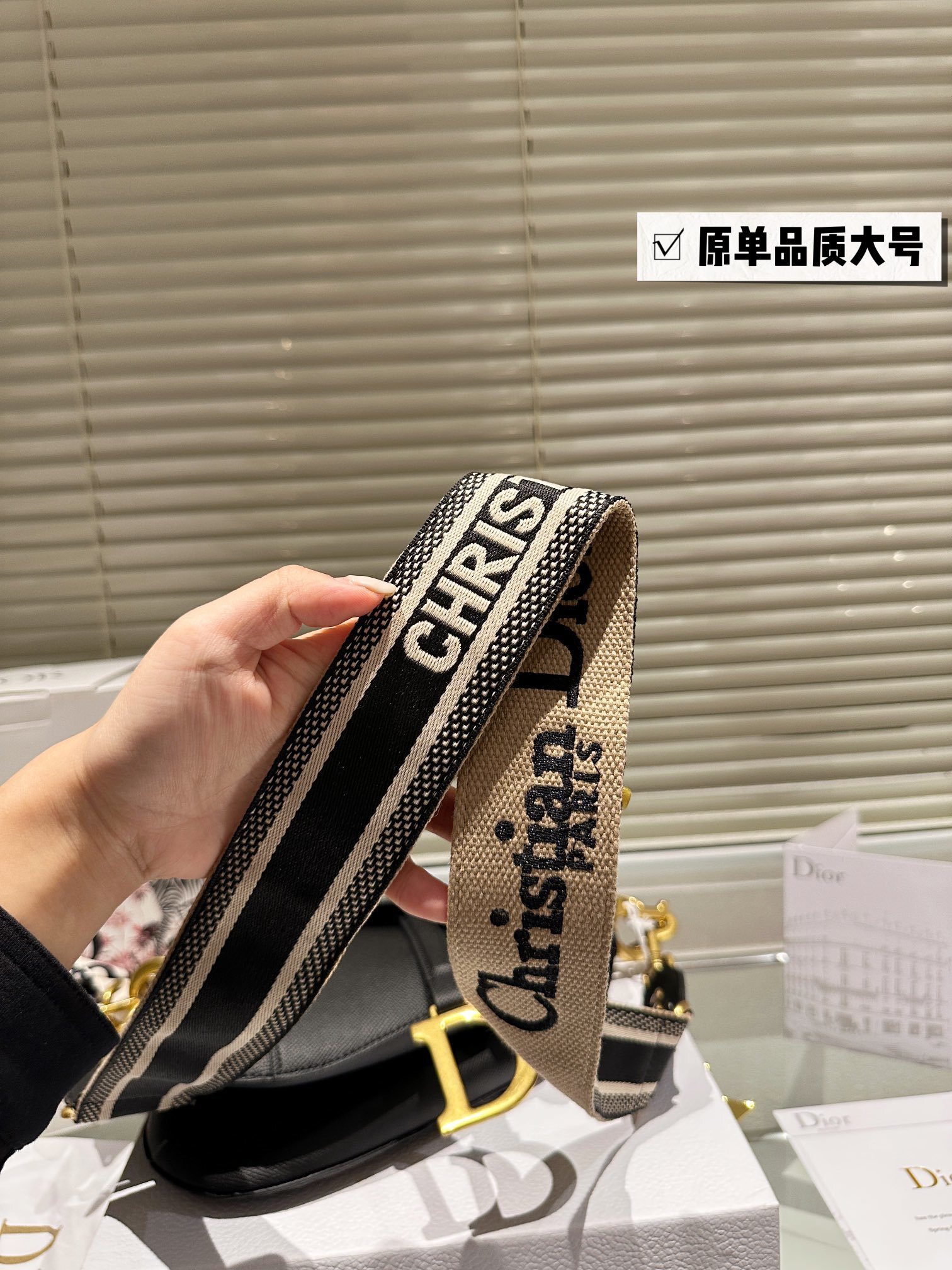 Dior Premium Fashion Saddle Bag, Diana Lacquer Leather Bag