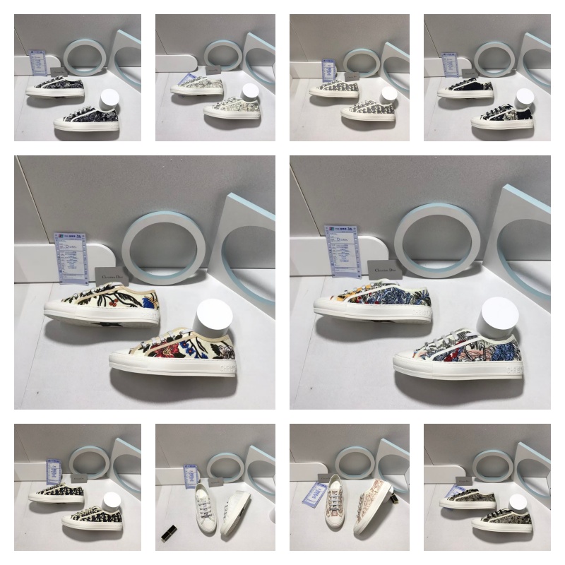 DIOR WAIK'n platform shoes women and men casual shoes