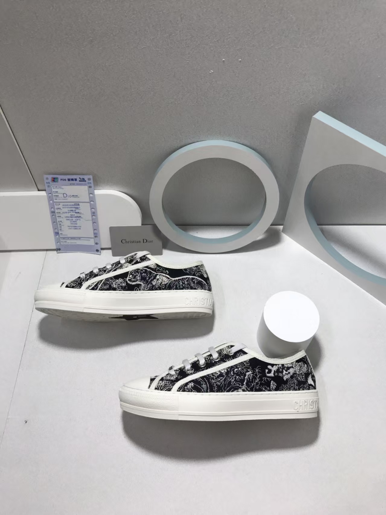 DIOR WAIK'n platform shoes women and men casual shoes