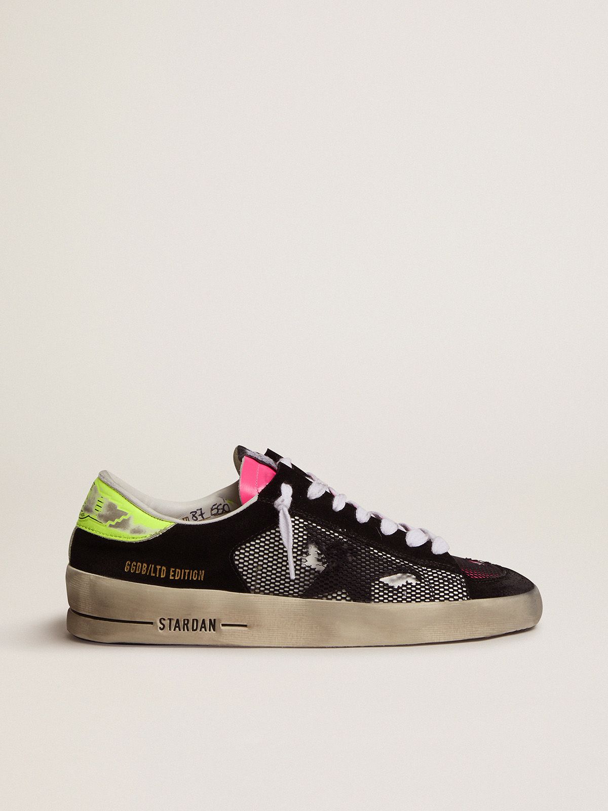 golden goose sneakers fuchsia yellow Stardan Women’s in Limited Edition and