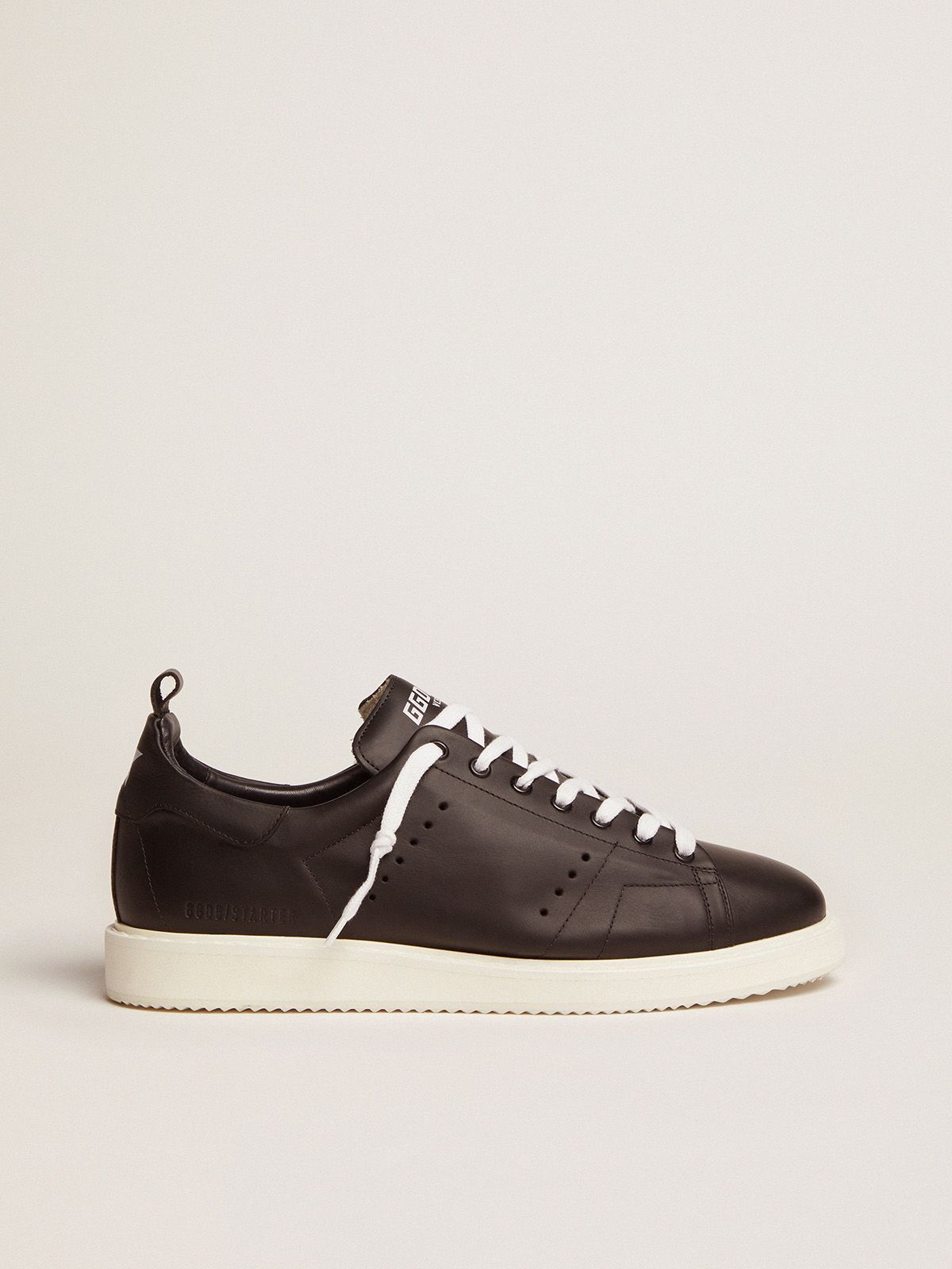 Starter sneakers in total black leather