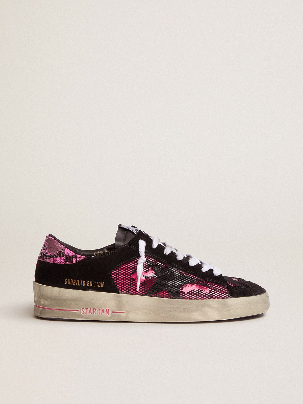 golden goose sneakers black Fuchsia Limited Stardan LAB and Edition