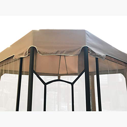 Garden Winds Replacement Canopy Top Cover and Netting for The