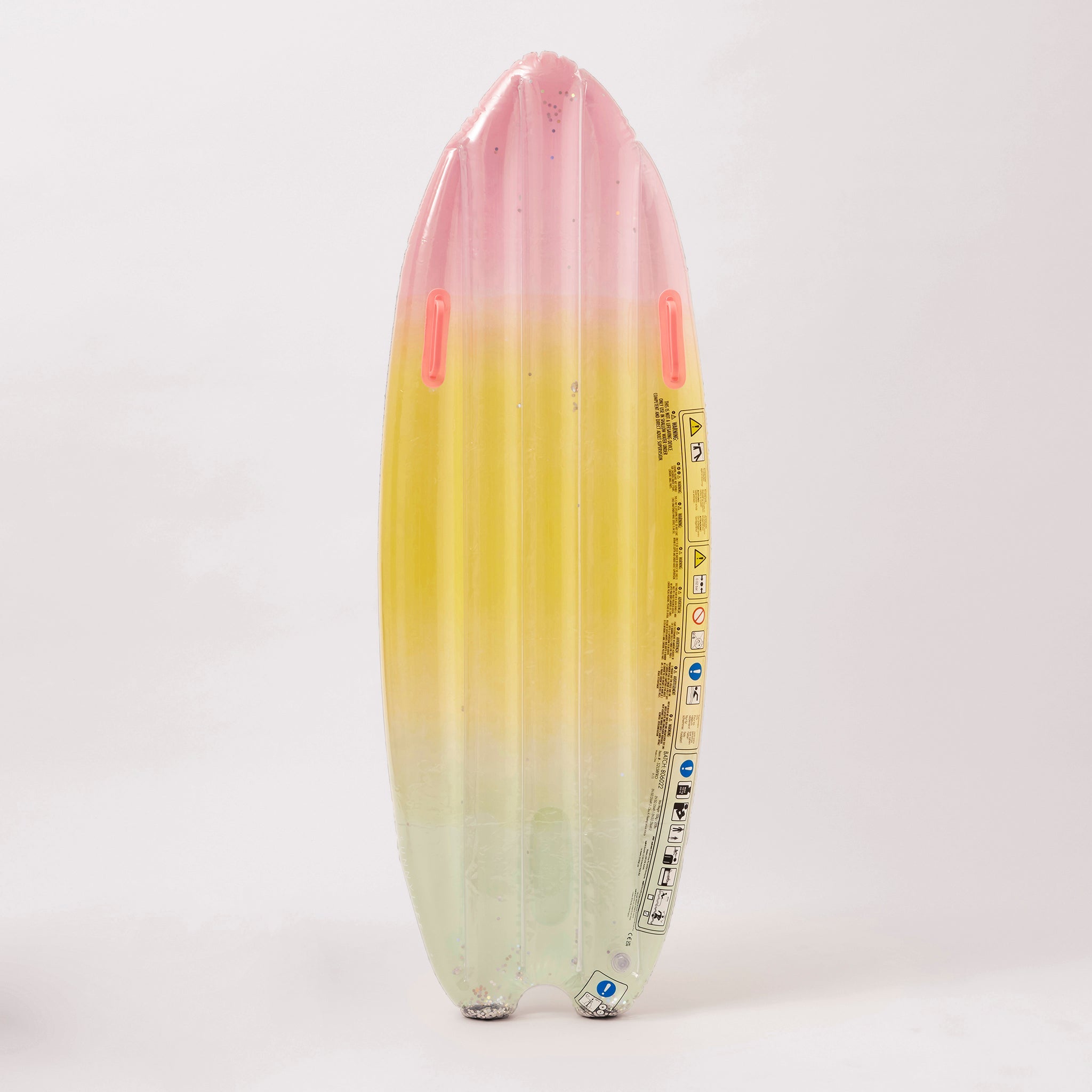 Ride With Me Surfboard Float Rainbow Ombre