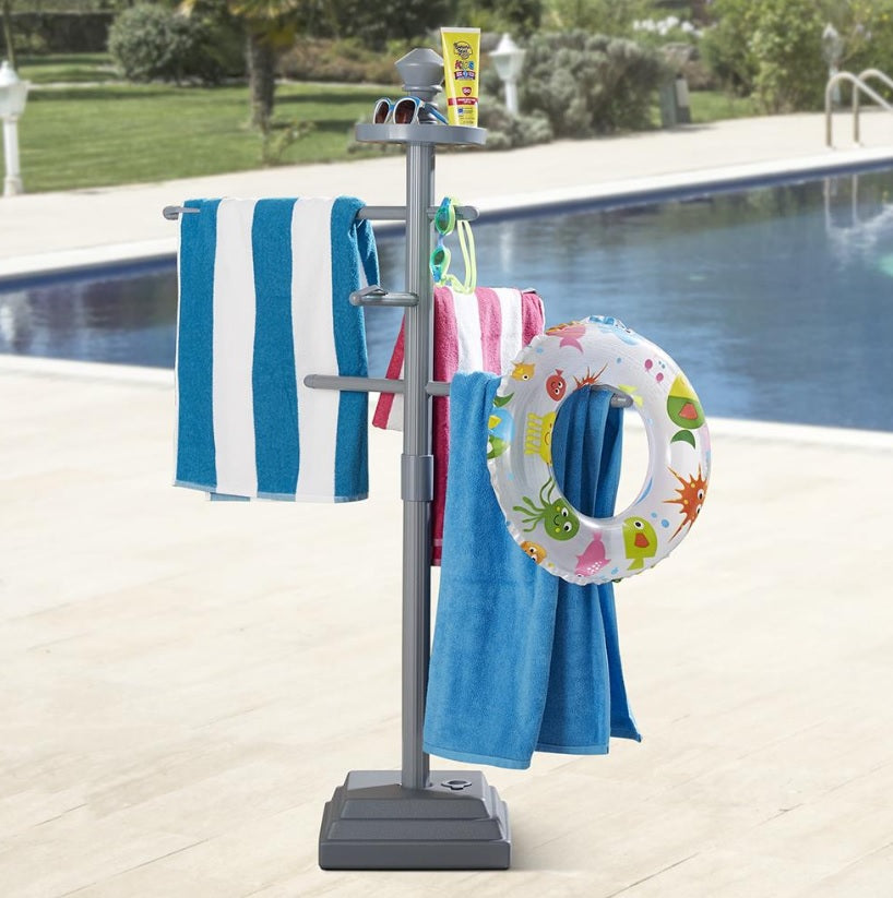 HydroTools Pool Butler Towel Rack