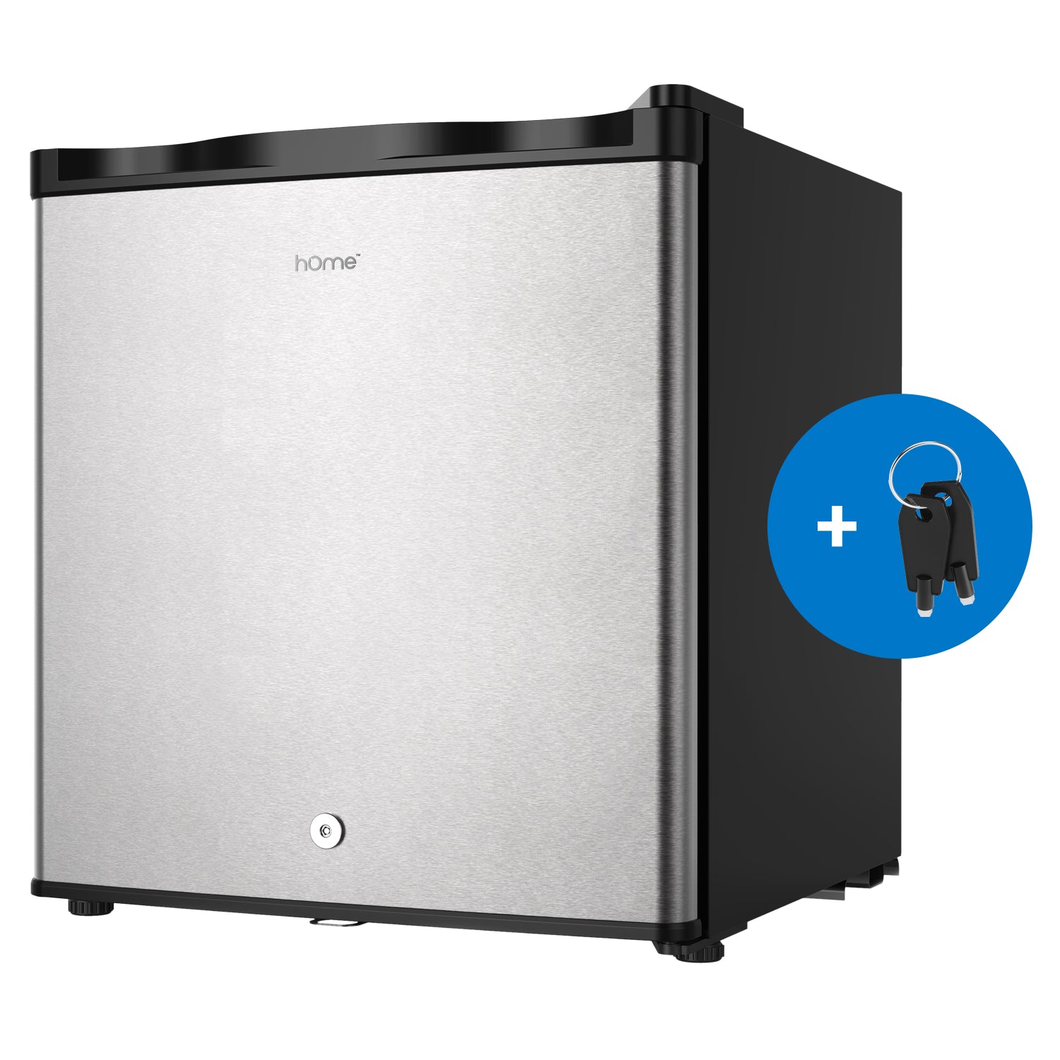 1.1 Cubic Feet Upright Freezer Stainless Steel