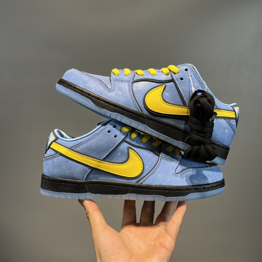 NK SB Dunk Low The Powerpuff Girls Bubbles