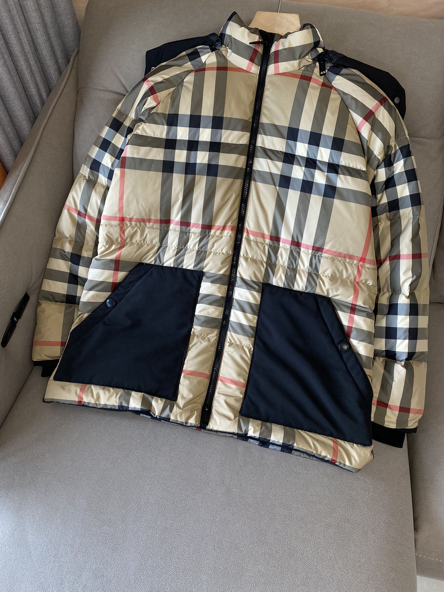 B B R Down Jacket Puffer Coat