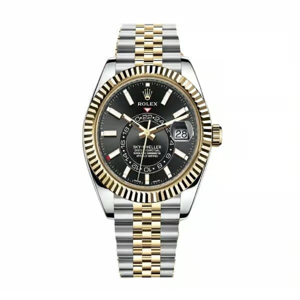 Rolxx Steel Gold Jubilee Sky Dweller Replica