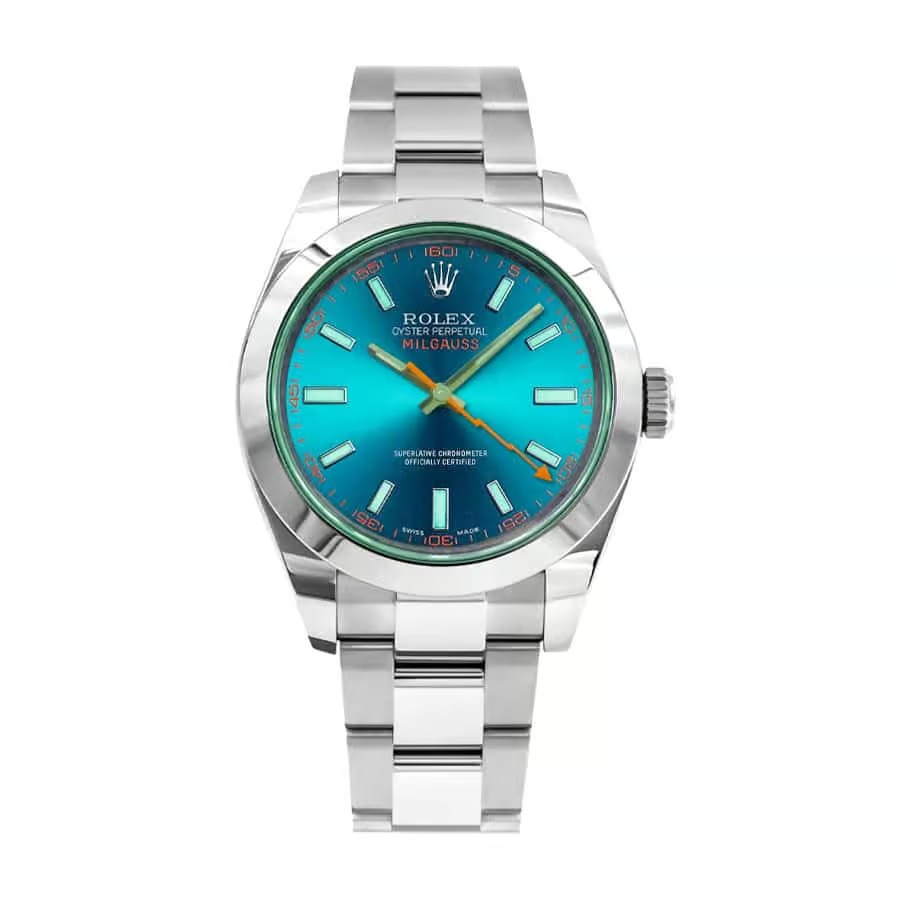 Rolxx Milgauss Blue 40mm Stainless Steel