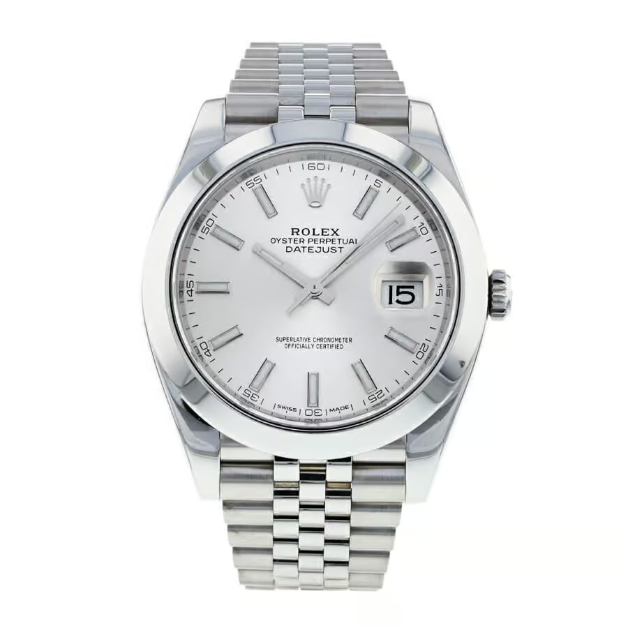 Rolxx Datejust 126334 Silver Dial Replica