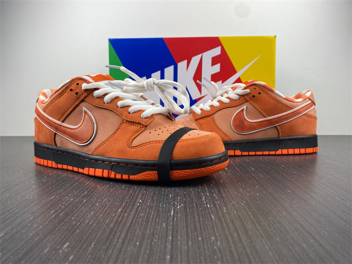 NK SB Dunk Low Concepts Orange Lobster FD8776-800