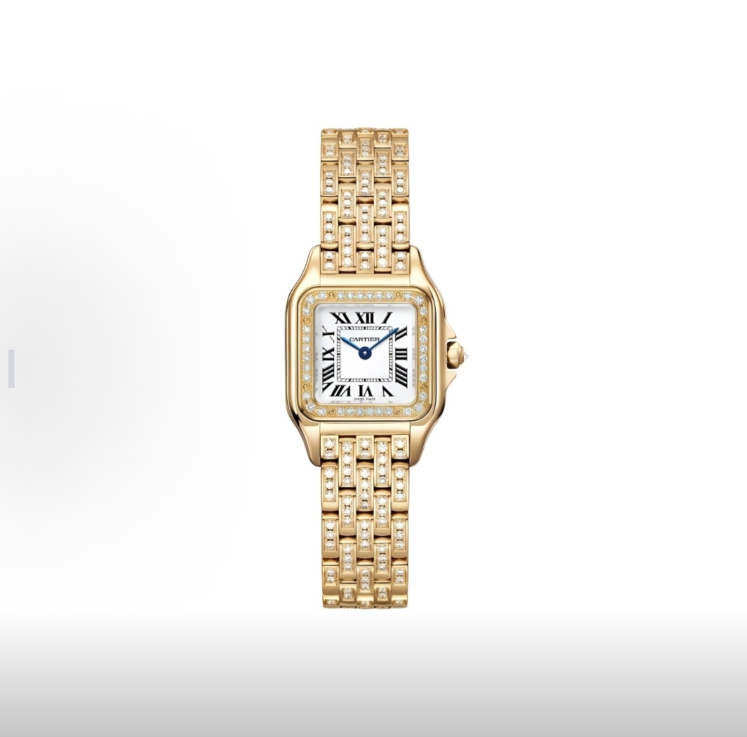 Cartier Sentos Cheetah  Gold