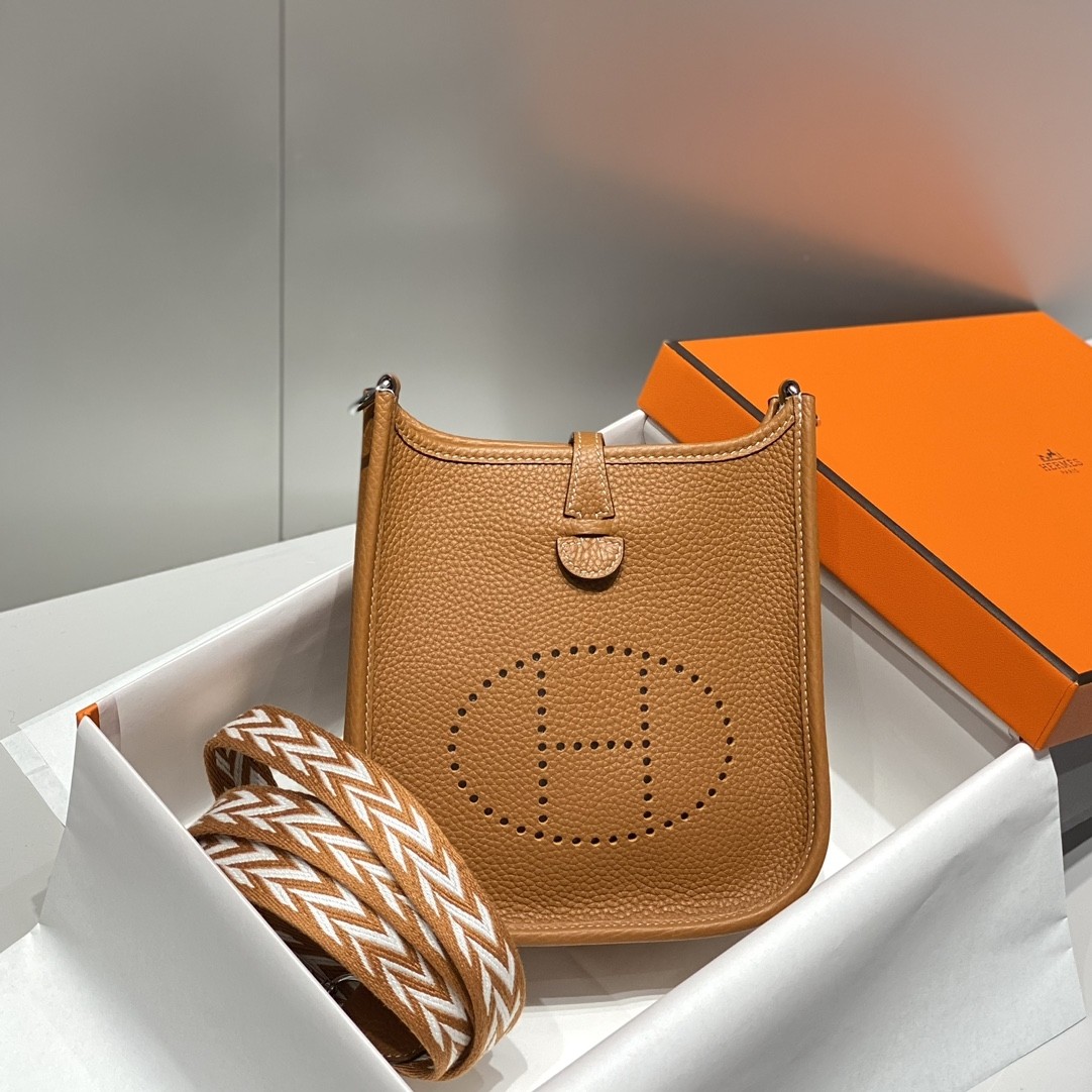 Herms Mini Evelyne 18cm