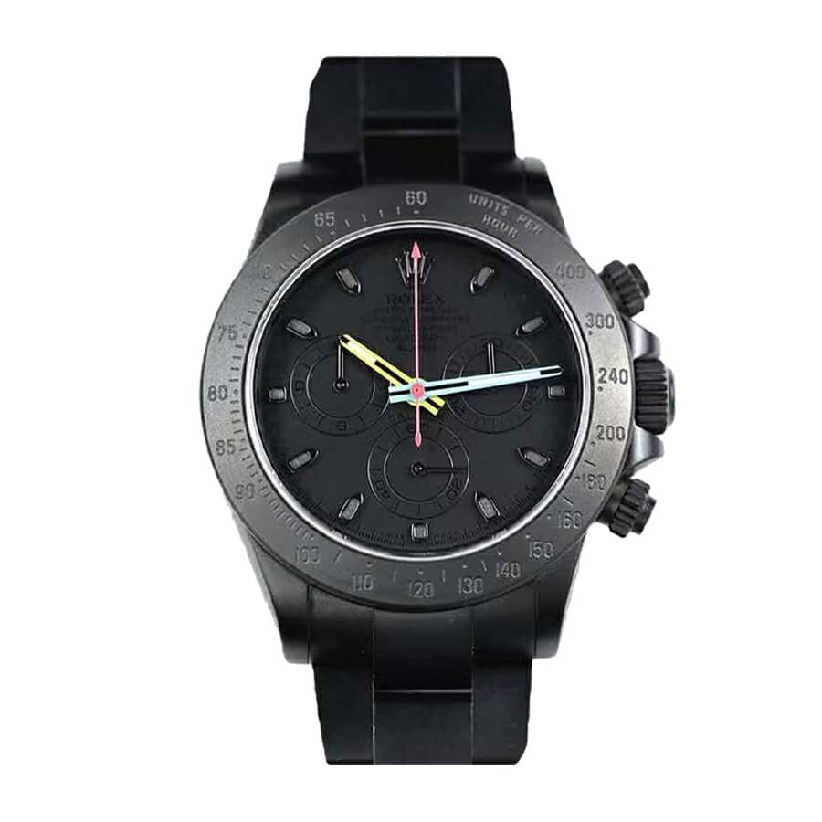 Rolxx Daytona 116520 Black Replica Size:40mm