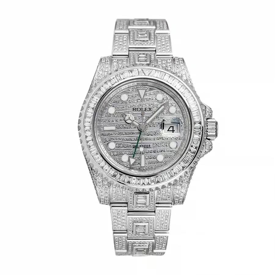 Rolxx Full Diamond Replica Size:40mm