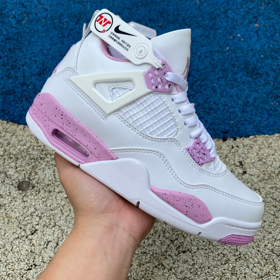 Jordan 4 Pink Cement