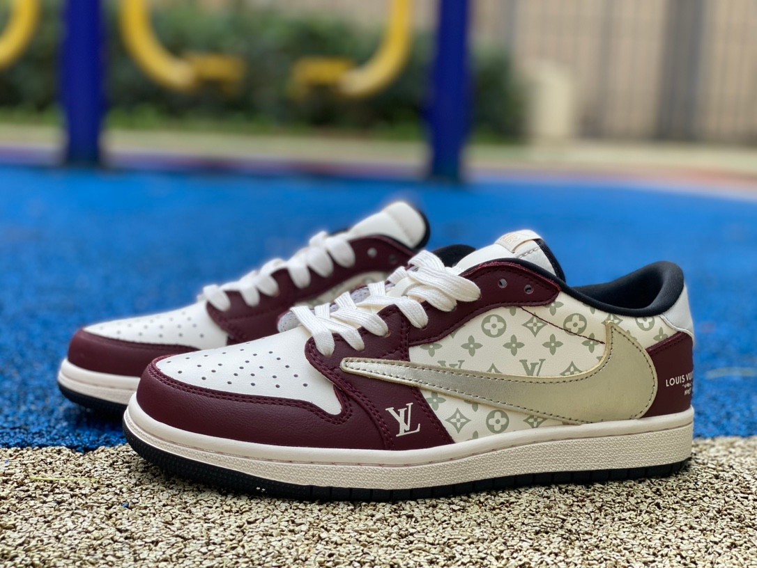 Travis Scott x Air Jordan 1 Low x Louis Vuitton