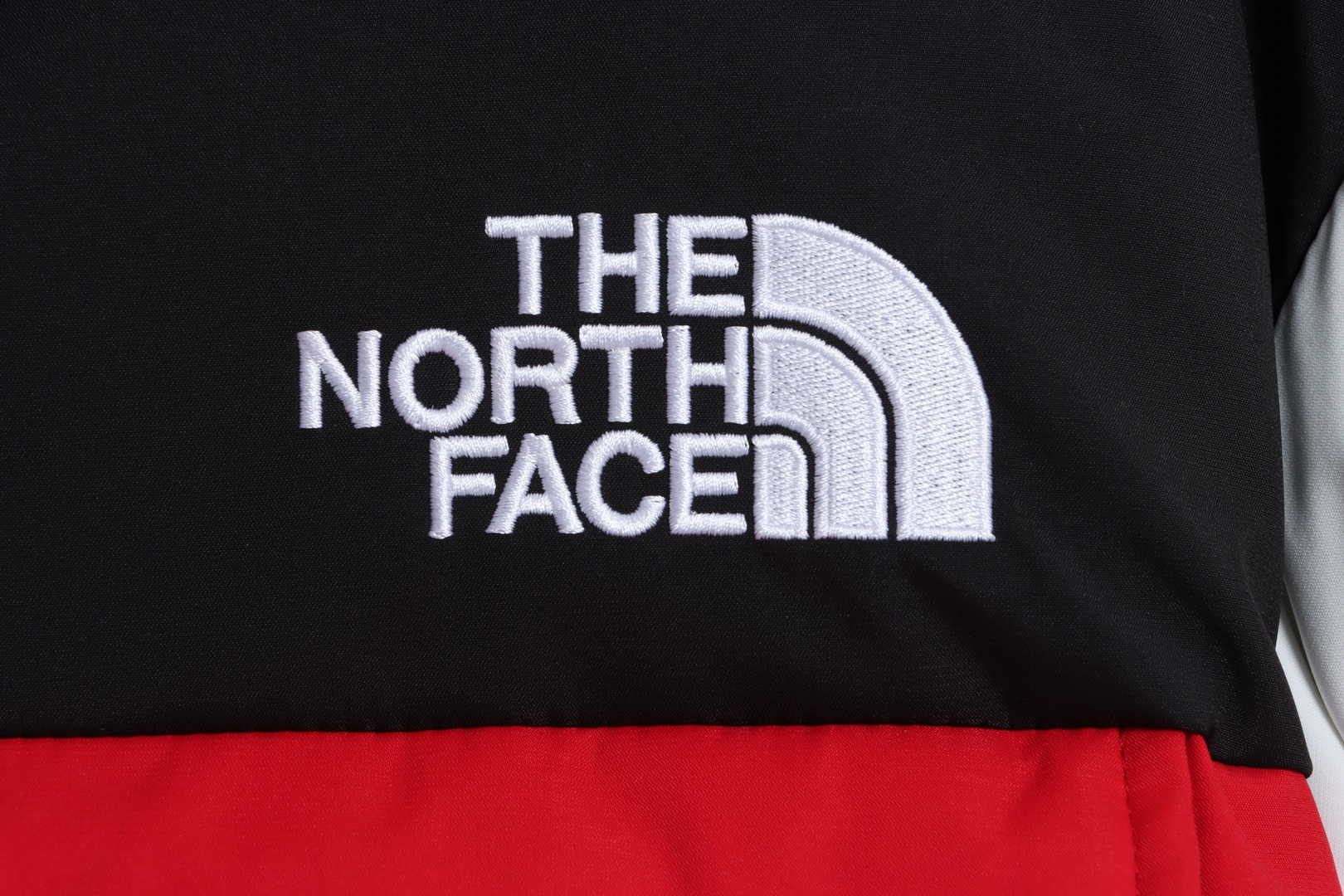 TNF Panel Contrast Color Cargo Down Jacket