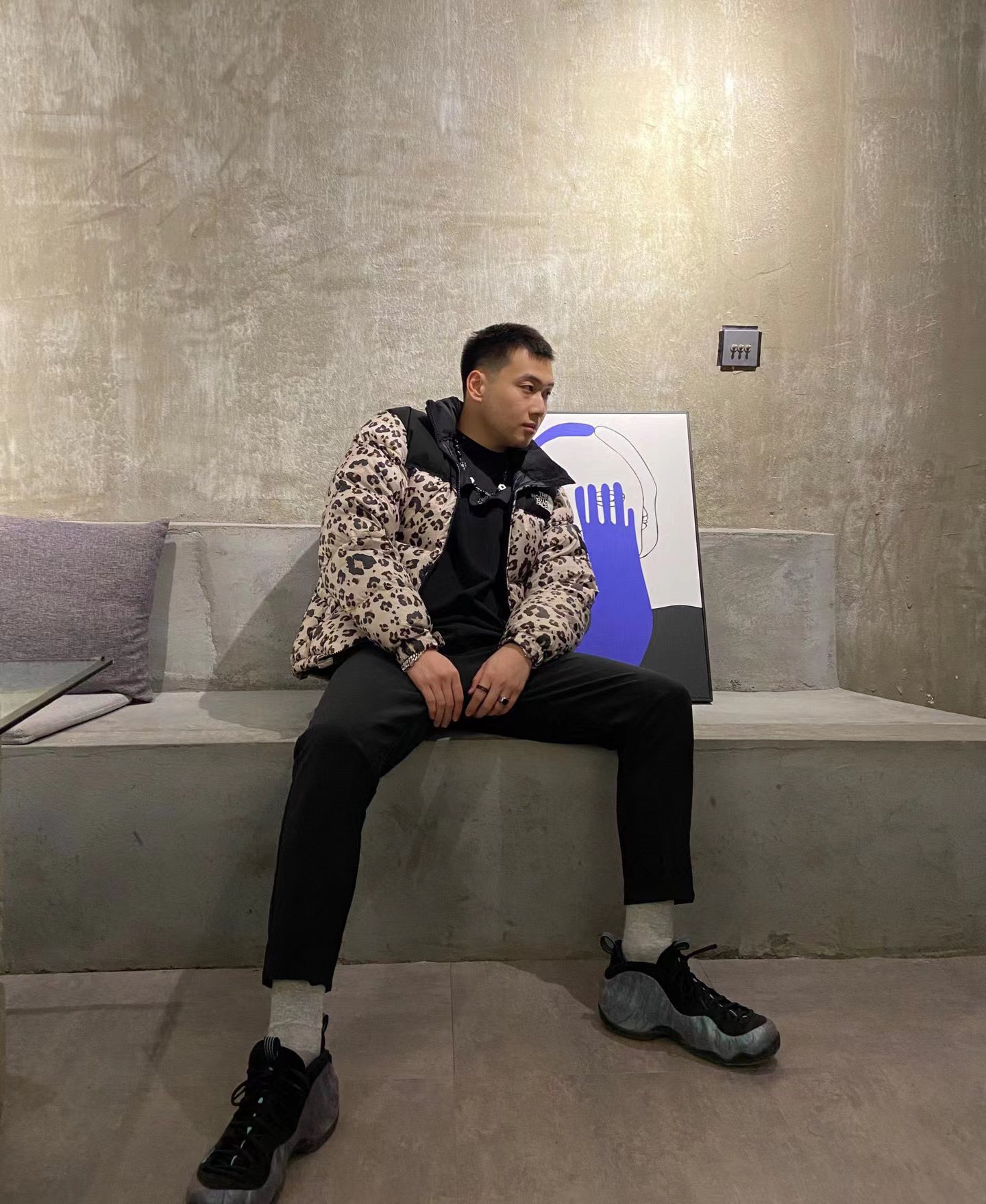 TNF*The North Face Leopard Down Jacket