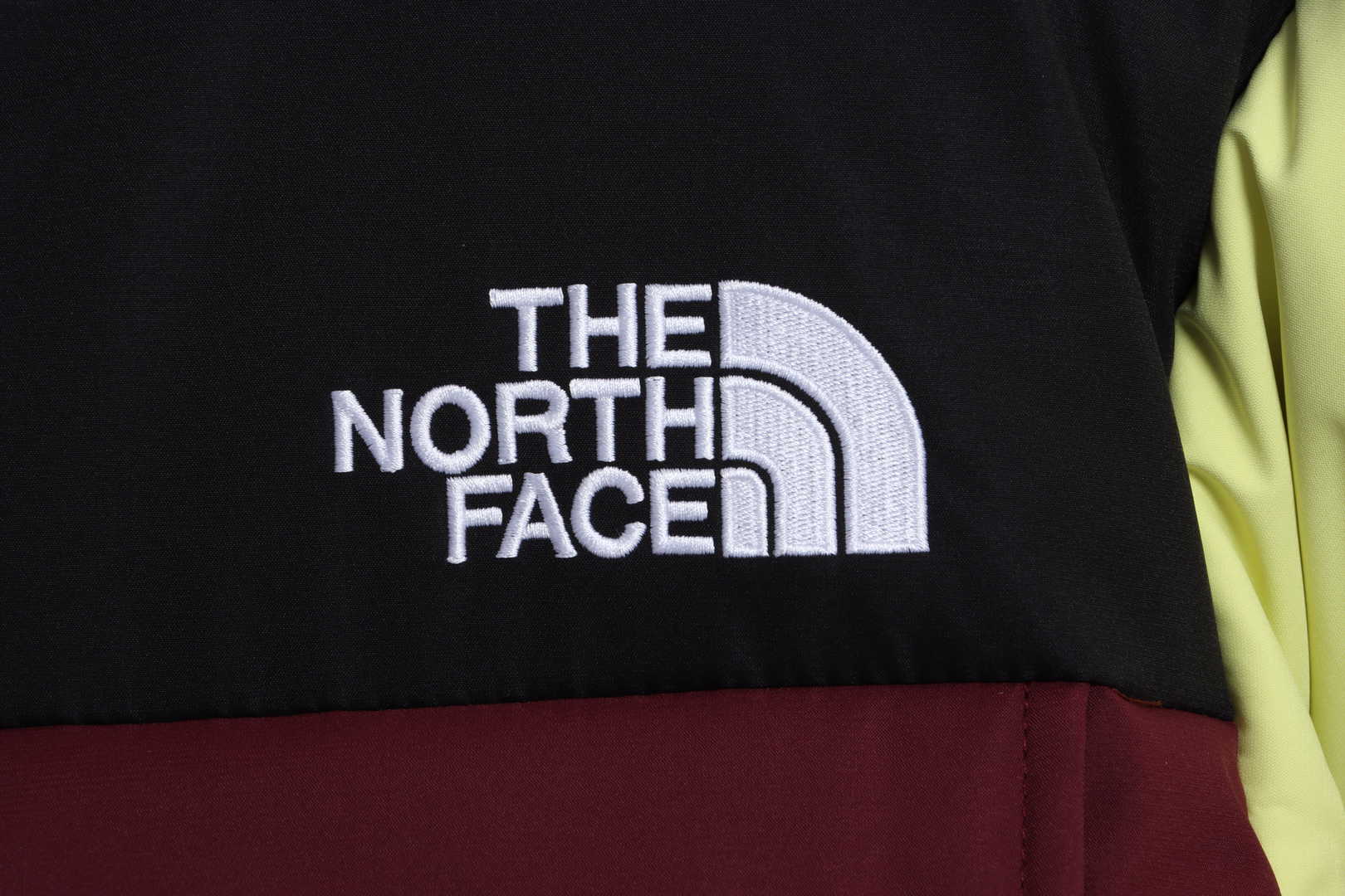 TNF Panel Contrast Color Cargo Down Jacket