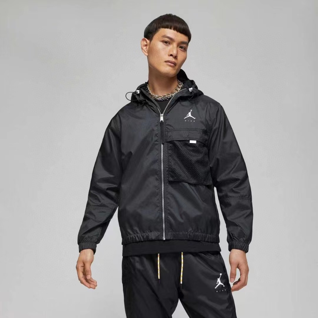 Nike Jordan Edition Mesh Pocket Trench Coat