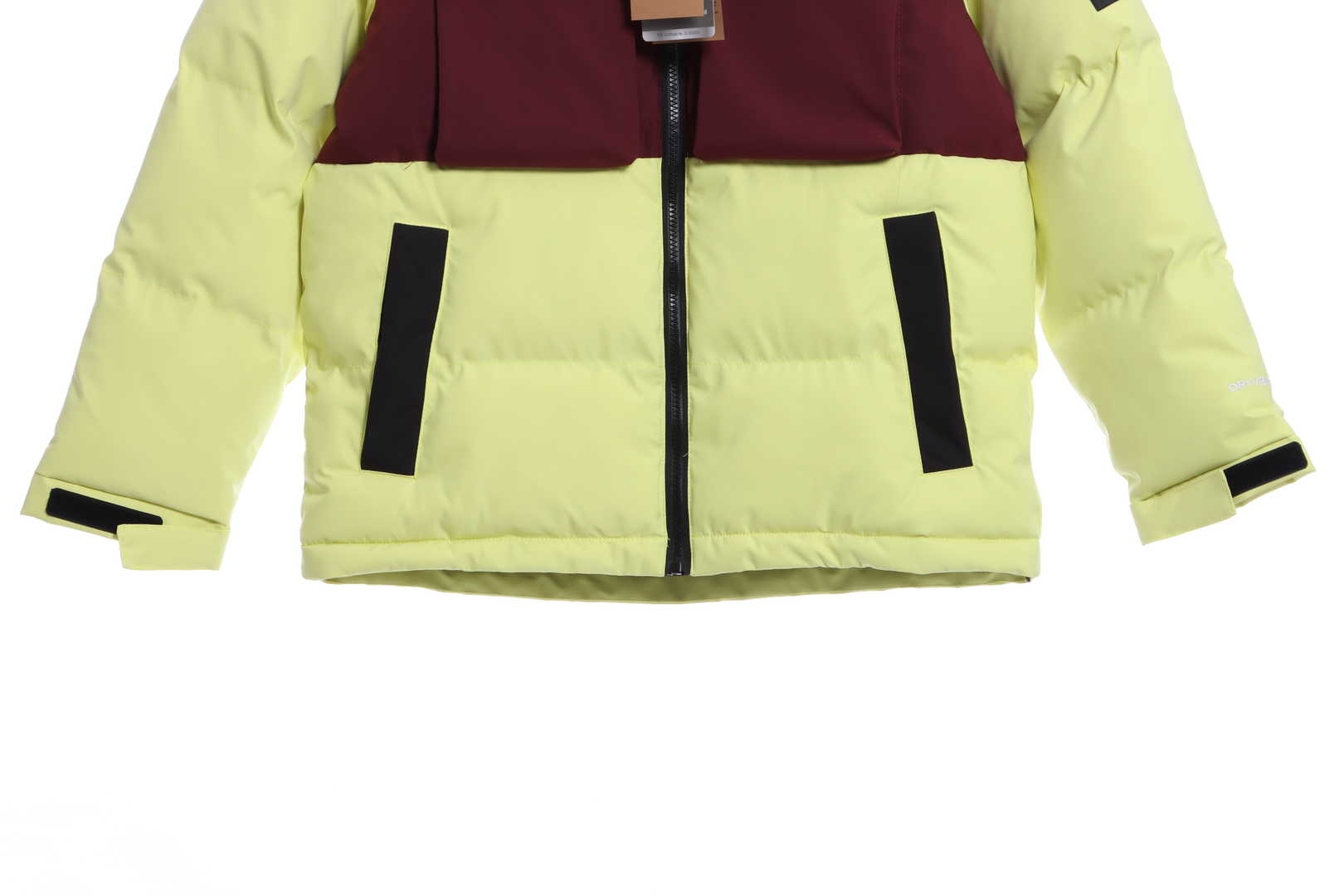TNF Panel Contrast Color Cargo Down Jacket