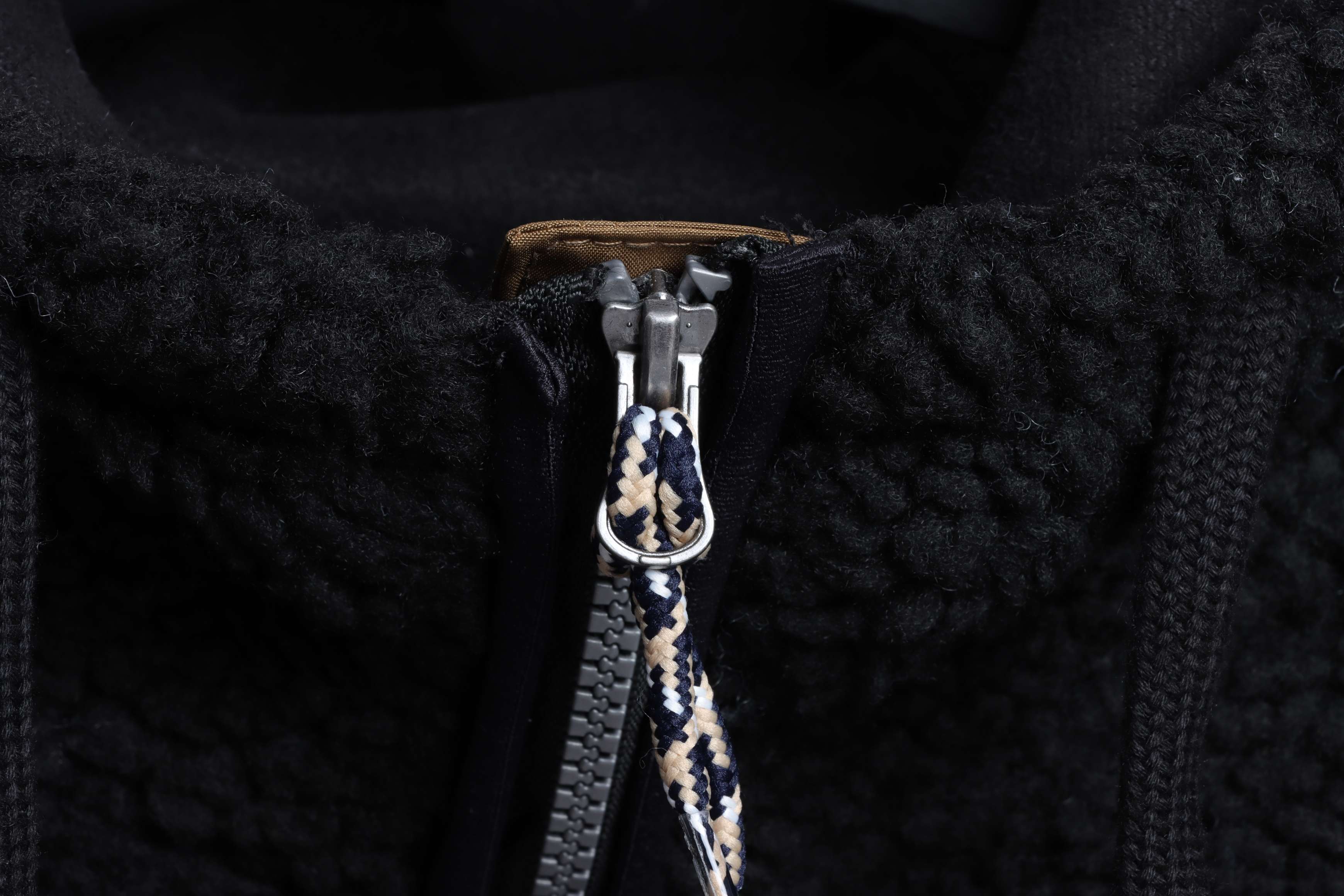 The North Face Double Laminated Sherpa White Zip Jacket