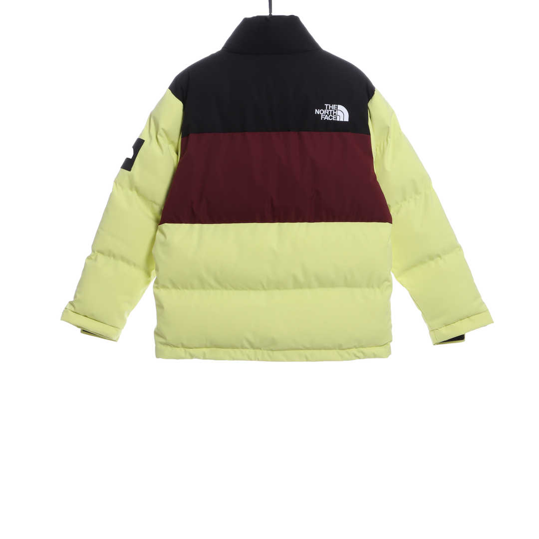 TNF Panel Contrast Color Cargo Down Jacket