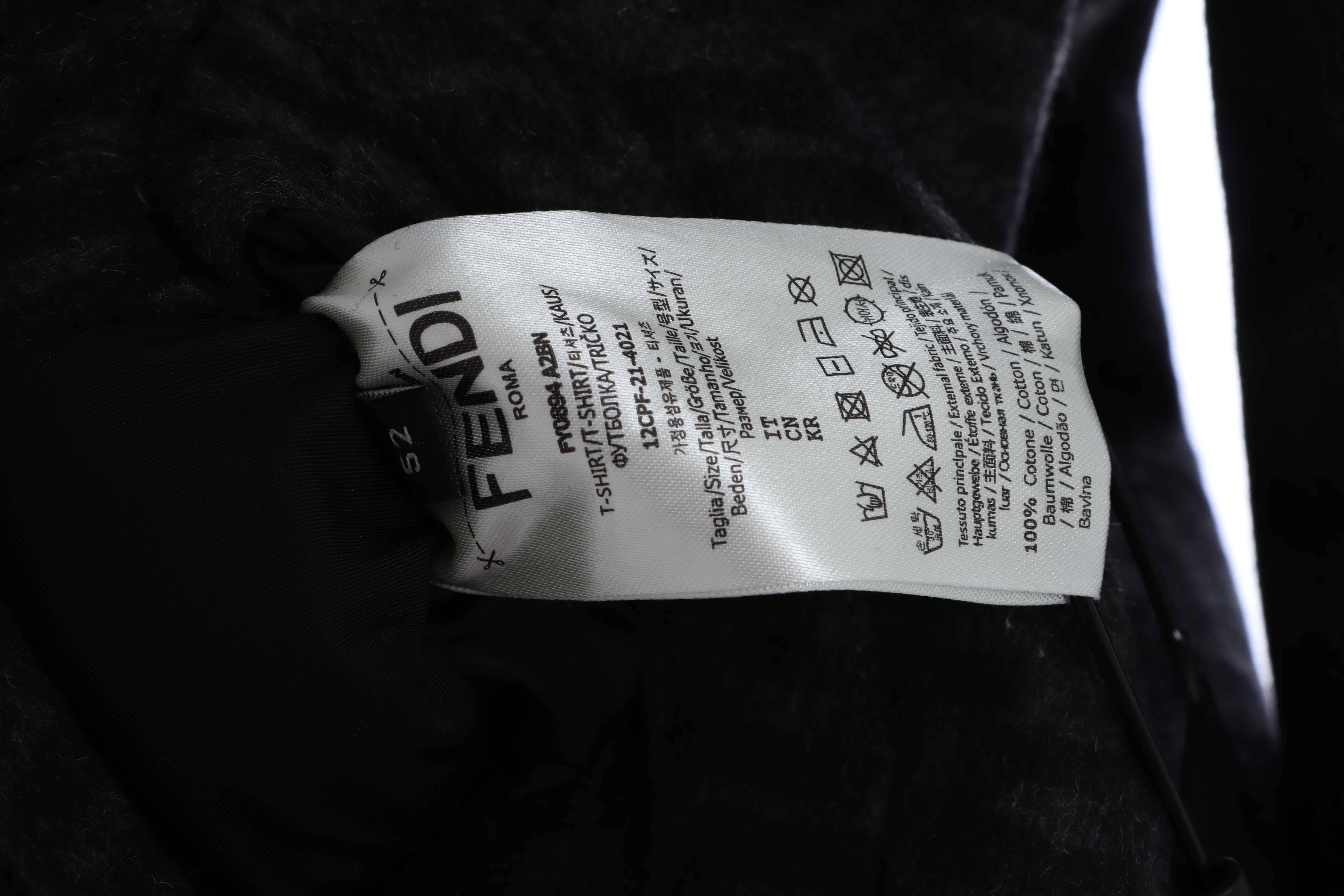 FD 22FW all over printed jacquard FF double-faced wool bomber jacket