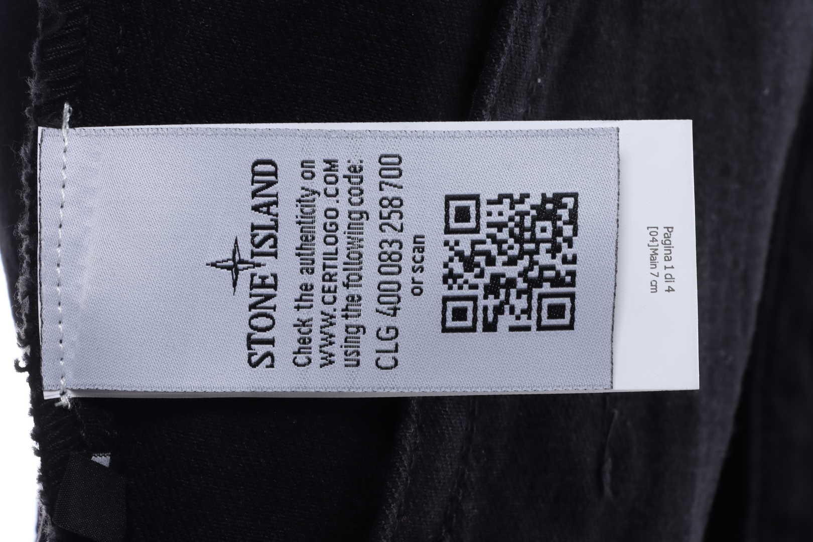 St0ne Island distressed armband denim jacket